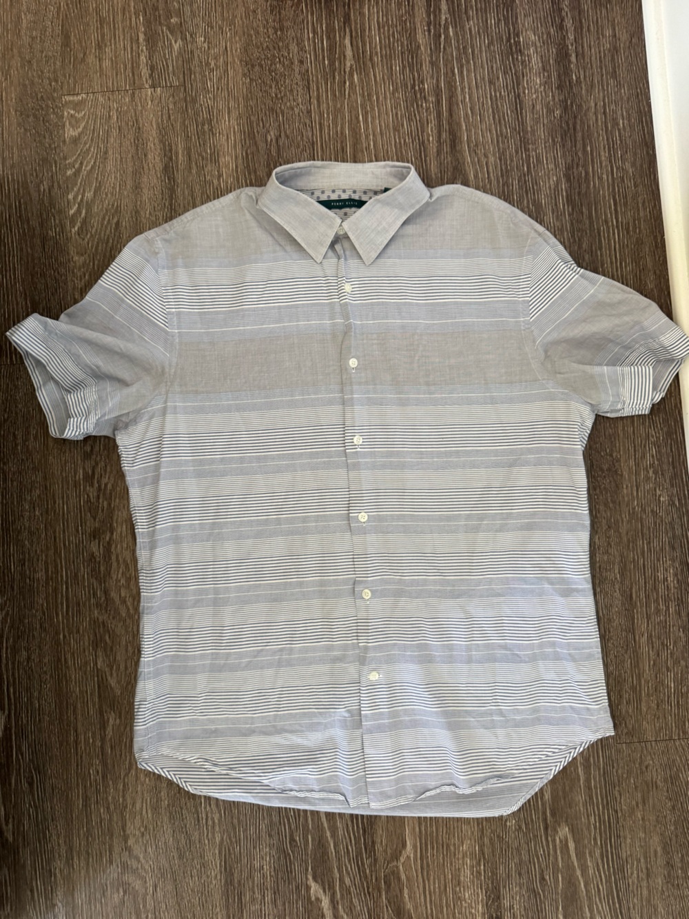 Perry Ellis Button Down Short Sleeve Shirt
